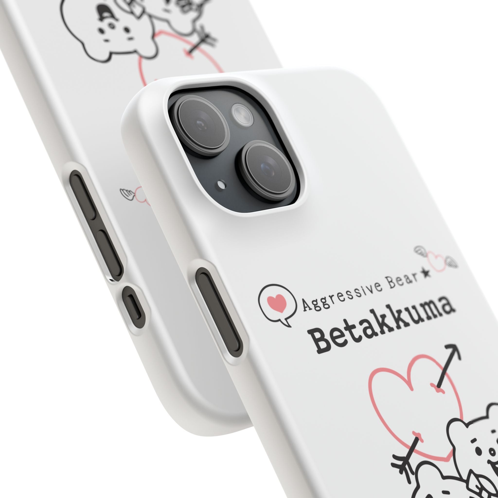 Betakkuma Arrow Heart Phone Case